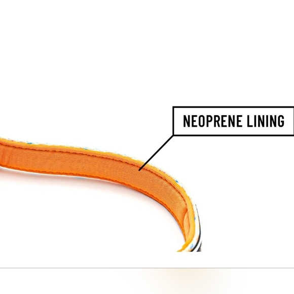 NEW Tella & Stella Soft & Strong Resistant Nylon Dog Collar, Seagull Party sz L - Picture 7 of 7